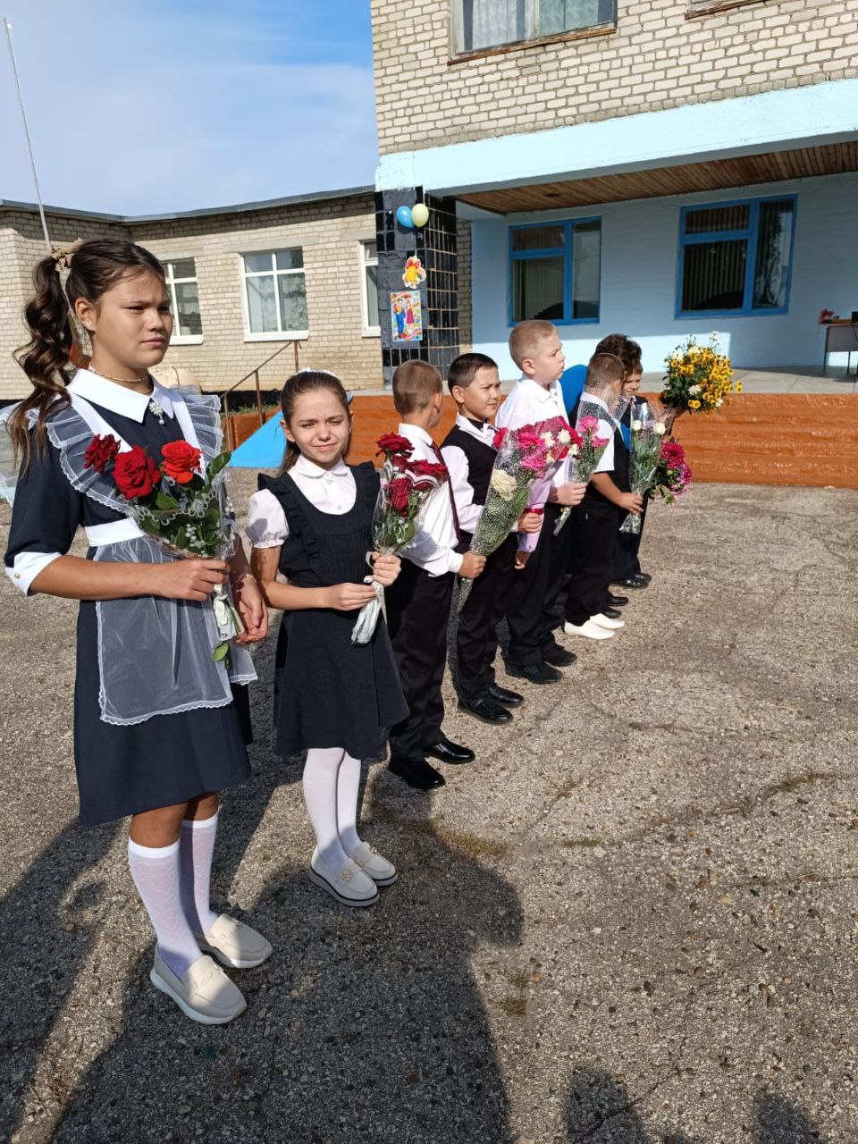 2 сентября в школе  с.Георгиевка прошла торжественная линейка, посвящённая Дню знаний и началу нового учебного года!.