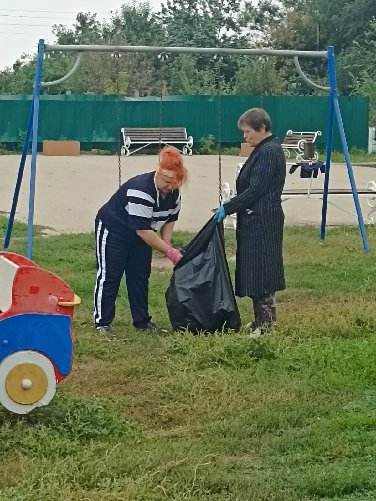 Субботник 20 сентября в селе Михайловка..