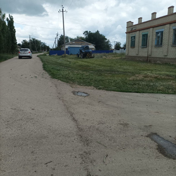 В с. Семёновка ежегодно в летний период жителем села Дмитрием Сырыциным на личной технике производится  обкос сорной растительности..