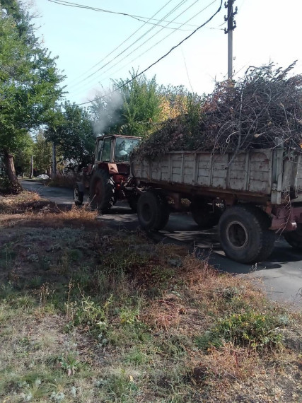 Благоустройство п.Колос.