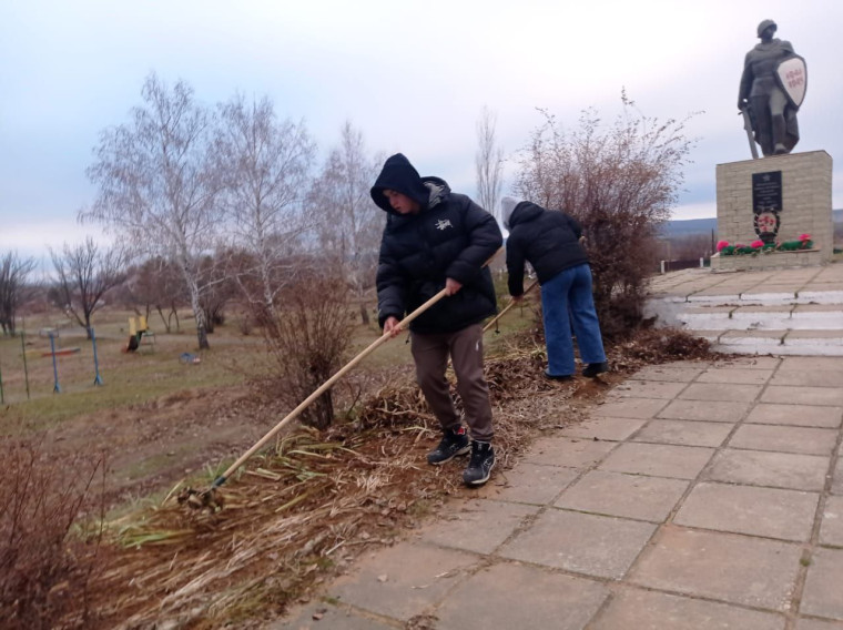 Добрые дела в нашем селе! .