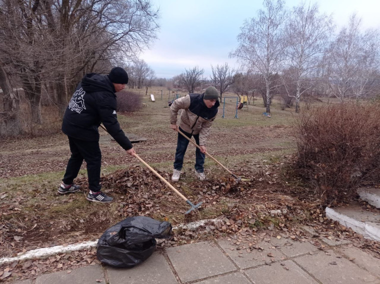Добрые дела в нашем селе! .